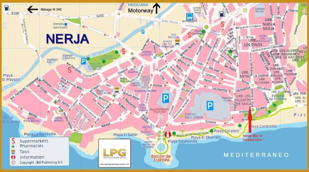 Edificio Verdemar - Stunning 1 Bed Apartment With Pool & Sea Views نيرخا المظهر الخارجي الصورة